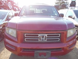 2006 HONDA RIDGELINE RT BURGUNDY 3.5L AT 4WD A18909